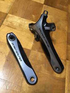 【即決あり】 デュラエース FC-9000 167.5mm 左右クランクアーム DURA-ACE シマノ SHIMANO 中古品