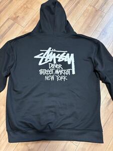 新品 未着用 Stussy パーカー Lサイズ 黒