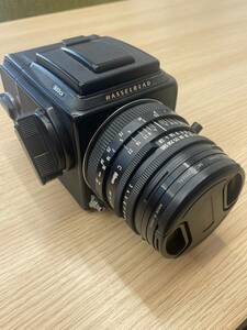 ☆1142 HASSELBLAD ハッセルブラッド 503cx 中判カメラ レンズ付き 動作未確認 中古品 MARUMI フィルター付き