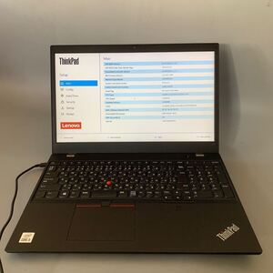 JK5728 Lenovo Thinkpad L15/Core i5-10210U 1.60Ghz /メモリー：16GB/SSD:無し/BIOS確認だけ