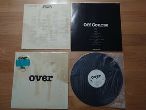 ★オフコース OFF COURSE★OVER★見本盤★LPレコード★中古品★SAMPLE★PROMO★シュリンク残り、破れ★歌詞カード傷み★ジャケット汚れ