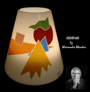 ＜Alessandro Mendini Collection＞1990s Artemide Table Lamp＿ SIDECAR＿アレッサンドロ・メンディーニ＿テーブルランプ