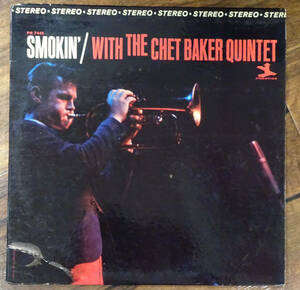 極美! US Prestige PRST 7449 オリジナル SMOKIN’ / The Chet Baker Quintet Van gelder刻印 