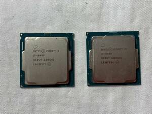 ★INTEL CORE　 i5-8400　2.80GHZ　2個まとめて！