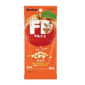 （まとめ買い）ミニアニマン 小動物のFDマルシェ りんご 10g 小動物用フード 〔×16〕