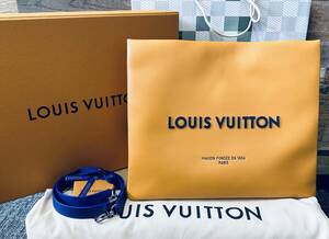 新品未使用 24SS ルイヴィトン LOUIS VUITTON レザーカーフ ショッパーバッグ トートバッグ M24457 サフラン ポップアップ限定 ショルダー