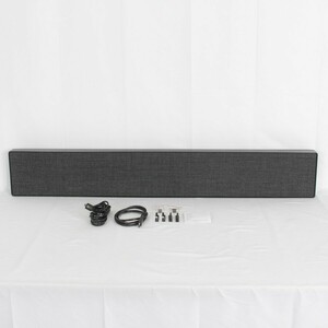 【美品】Bang&Olufsen Beosound Stage Black Anthracite/Dark Grey サウンドバー バングアンドオルフセン ベオサウンド ステージ 本体