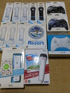 wii wiiu モーションプラス　クラシックコントローラープロ　PROコントローラー　など　ジャンク扱い