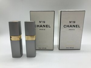 ■【YS-1】 香水 ■ シャネル CHANEL ■ №19 パルファム 7,5ml ■ PARFUM スプレー 3本セット 【同梱可能商品】K■