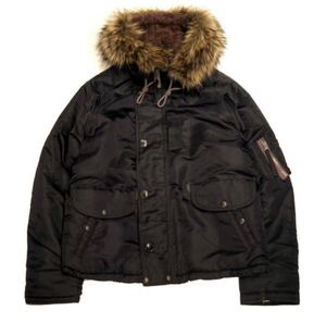 RRL シュノーケルパーカー　N-3B SNORKEL PARKA ジャケット S ブラック ダブルアールエル　ラルフローレン 