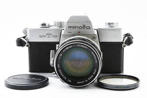 ★実用品★ ミノルタ MINOLTA SRT101 + MC ROKKOR-PF 58mm F1.4 ★シャッター全速OK★ #0802 #920242 #0805