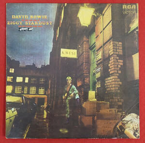 UK Original 初回 RCA SF 8287 The Rise and Fall of Ziggy Stardust / David Bowie 1st NO Mainman MAT: 1E/1E 完品