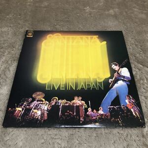 【国内盤】SANTANA LIVE IN JAPAN サンタナ / LP レコード / 25AP824 / ライナー有 / 洋楽ロック /