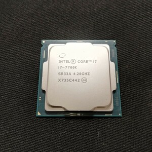 インテルCore i7 7700k付属品なし