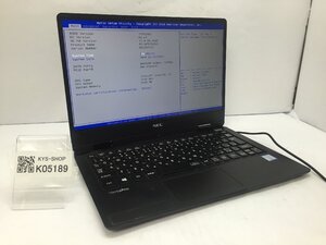 ジャンク/ NEC PC-VKT12HZG3 Intel Core i5-7Y54 メモリ8.19GB SSD128.03GB 【K05189】