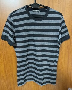 Dolce & Gabbana ドルチェアンドガッパーナ　Ｔシャツ　50号　イタリア製　古着