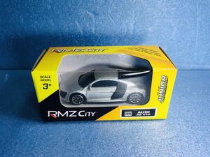 RMZ City 3996 AUDI R8 V10 アウディ シルバー　スポーツカー　ミニカー