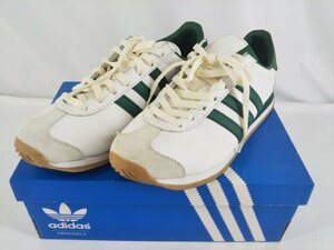 adidas originals CNTRY OG G26687 アディダス オリジナルス カントリー OG US5.5 23.5cm レザー スニーカー 白 緑