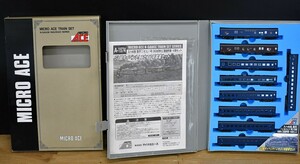 NY6-92【現状品】MICRO ACE　N-GAUGE TRAIN SET　A-1574　スハ45系　急行「ニセコ」1号　鉄道模型　Nゲージ　中古品　長期保管品