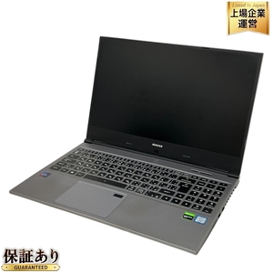 Mouse DAIV 19125P-CLR 15.6インチ ノート パソコン i7-9750H 16GB SSD 512GB GTX 1650 win11 中古 M9427528