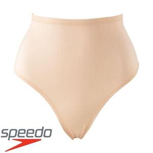 M 水泳 スイム サポーター レディース インナー 水着 下着 パンツ プール スイミング ベージュ ハイウエスト speedo スピード 