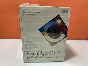 31/190☆【未使用】IBM　VisualAge C++　for Windows　日本語版　マニュアル付き　Version 3.5　CD-ROM☆