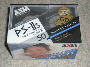 ◆カセットテープ AXIA PS-Ⅱs ハイポジション 50分 4本パック 未開封　レトロ