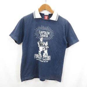 CAPTAIN SANTA ヨットクラブ マリン ポロシャツ sizeS/キャプテンサンタ 日本製　0604