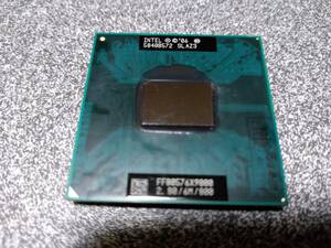 希少 Intel Core 2 Extreme X9000 SLAZ3 2C 2.8GHz 6MB 44W 動作確認済みジャンク扱い