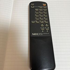 リモコン　NEC RD-258 