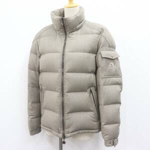 IT9C5HQQIK5E 即決 本物 国内正規品 MONCLER モンクレール MONTGENEVRE モンジュネーブル ダウンジャケット メンズ グレージュ サイズ2