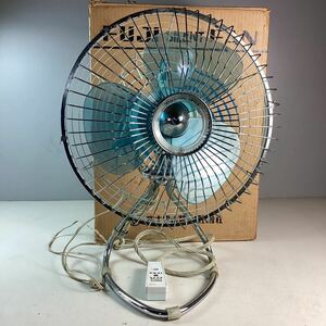 d7115 富士電機 扇風機 silent fan FDS6035 3枚羽根 30cm 箱あり 卓上扇 昭和レトロ ヴィンテージ アンティーク 動作確認済み 中古