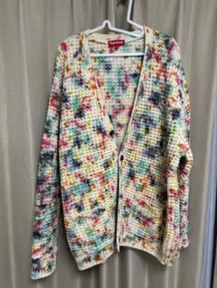 【サイズ:XL】 シュプリーム21AW Waffle Knit Cardigan