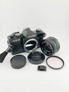 Minolta ミノルタ XG-S 一眼レフカメラ ボディレンズセット MD ROKKOR 1:1.4 f=50mm レンズキャップ フィルター (k5945-y275)