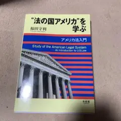 "法の国アメリカ"を学ぶ : アメリカ法入門