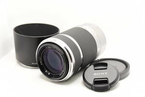 ★極上品★ソニー SONY E 55-210mm F4.5-6.3 OSS SEL55210 シルバー #683G100