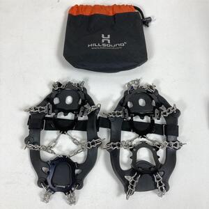 S ブラック系 Hillsound ( ヒルサウンド ) トレイルクランポン Trail Crampon 軽アイゼン チェーン