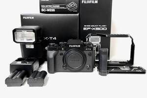 FUJIFILM X-T4 ＋ アクセサリーセット(追加バッテリー・フラッシュ・ケージ等)