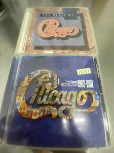 シカゴ ベストアルバム CD THE heart of CHICAGO 1962-1981 レンタルアップ品 ジャンク品+アルバム CD 計2枚セット