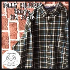 【TOMMY HILFIGER】トミーヒルフィガー 長袖シャツ チェック