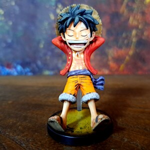 ルフィ　リペイント塗装済み完成品/ワンピース/ワールドコレクタブルフィギュア/ワーコレ/WCF/ ONEPIECE figure repaint