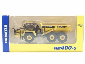 コマツ　1/87　非売品　HM400-5　ダンプトラック　ミニカー　建機模型　同梱OK　1円スタート★S