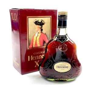 ヘネシー Hennessy XO 金キャップ グリーンボトル 700ml ブランデー コニャック 【古酒】