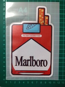 Marlboro　マルボロ　アメリカ　タバコ　喫煙　シガレット　フィリップモリス　ステッカー　転写シール　インテリア