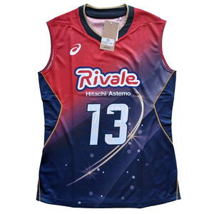 ★新品/日立Astemoリヴァーレ 野中瑠衣 選手 Vリーグ オーセンティック ユニフォーム/女子バレー ユニフォーム/バレーボール ユニフォーム/