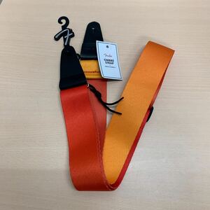 y040207m Fender カナダ製ナイロンストラップ 2 Ombr Strap, Tequila Sunrise テキーラサンライズ