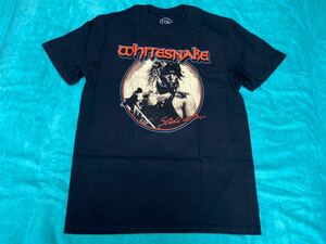 WHITESNAKE ホワイトスネイク Tシャツ M バンドT ロックT Come an Get it Saints & Sinners Slide It In 1987 Lovehunter