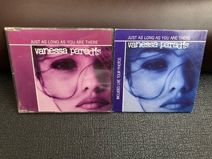 【貴重】ヴァネッサ・パラディ Vanessa Paradis - Just As Long As You Are There(1993 イギリス盤+ヨーロッパ限定盤シングル・セット)