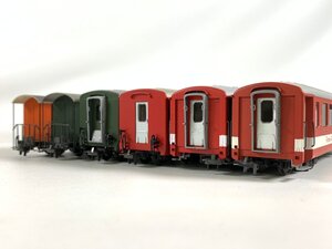 6-146＊HOｍ BEMO 12mm RhB レーティッシュ鉄道 Furka-Oberalp HOナロー 外国車両 鉄道模型 まとめ売り(ntc)