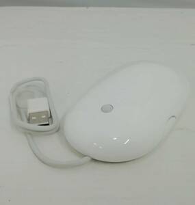 ■▼【即納＆保証付き】美品 Apple 純正 有線 USBマウス A1152 Mighty Mouse アップル 未使用かも？ 送料520円【H24061303】